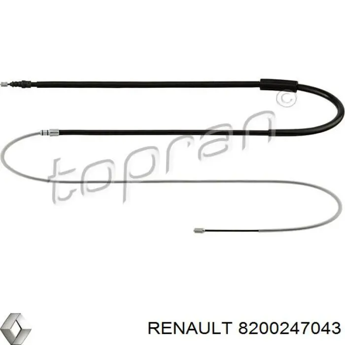 Купить 8200247043 Renault (RVI) Тормоз стояночный