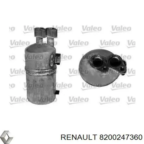 8200247360 Renault (RVI) tanque de recepção do secador de aparelho de ar condicionado
