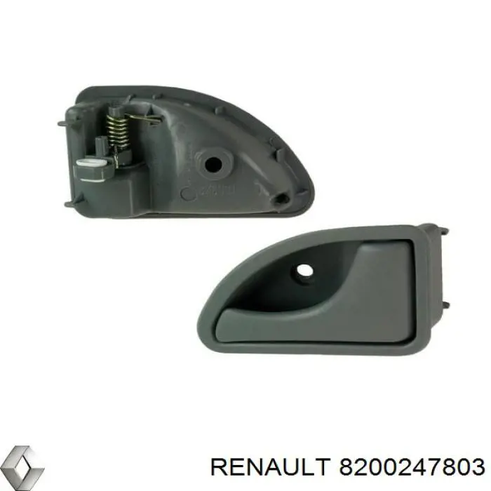 Ручка двери передней внутренняя правая Renault (RVI) 8200247803 цена, от 4.39 USD