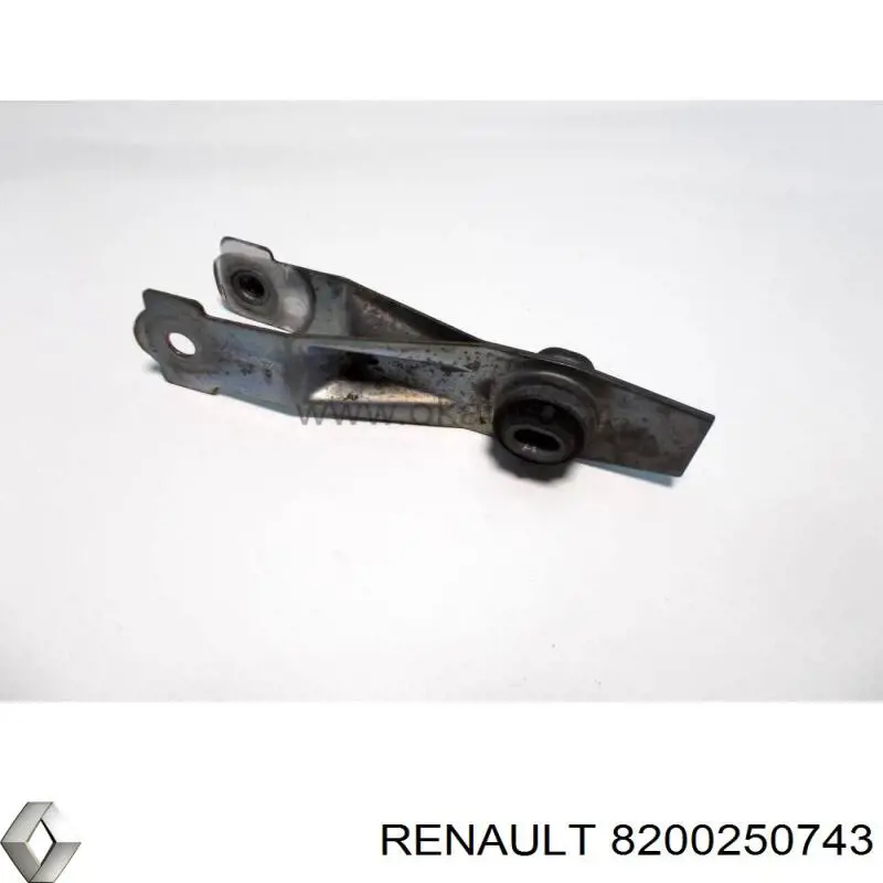 8200250743 Renault (RVI) consola de coxim (apoio direita de motor)