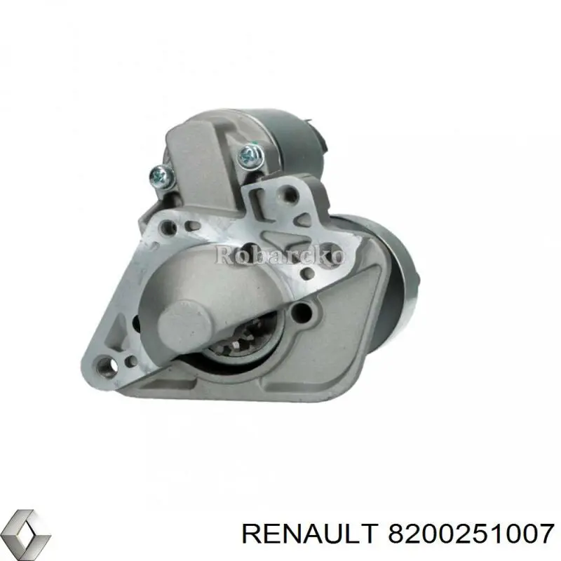 Стартер Renault (RVI) 8200251007 цена, от 36.71 USD