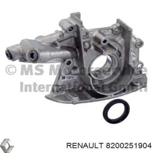 Помпа масляная Renault (RVI) 8200251904 цена, от 146.61 USD