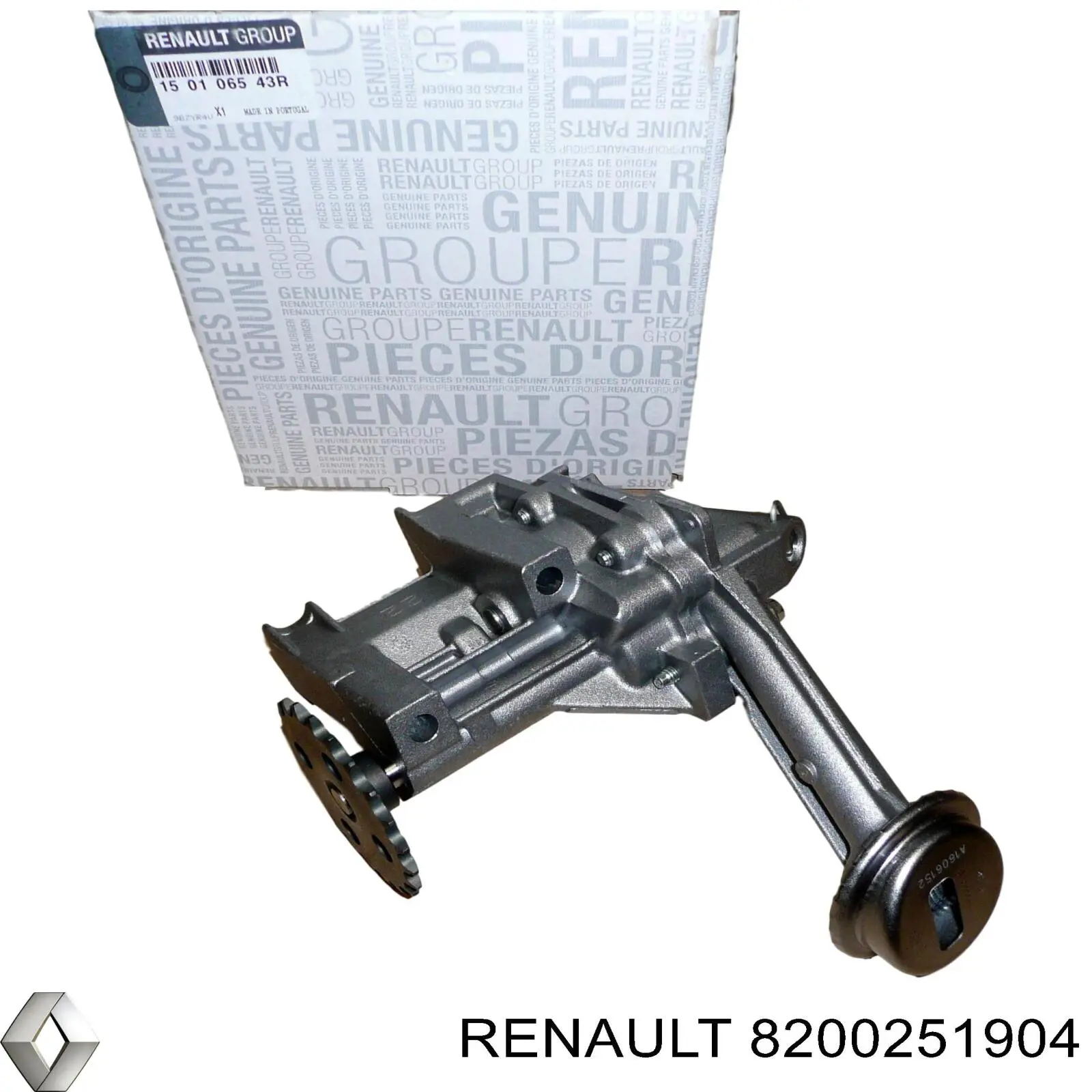 Купить 8200251904 Renault (RVI) Насос маслозакачивающий