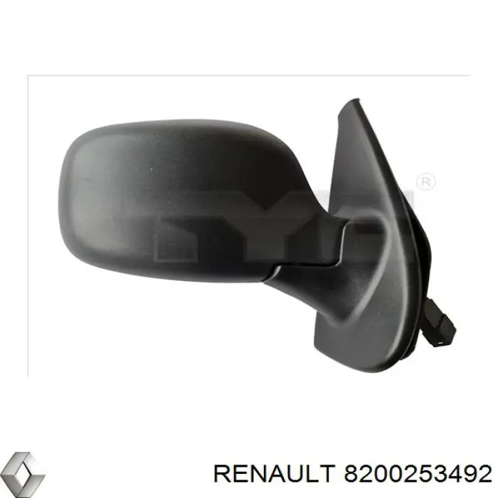 Зеркало левое Renault (RVI) 963021115R