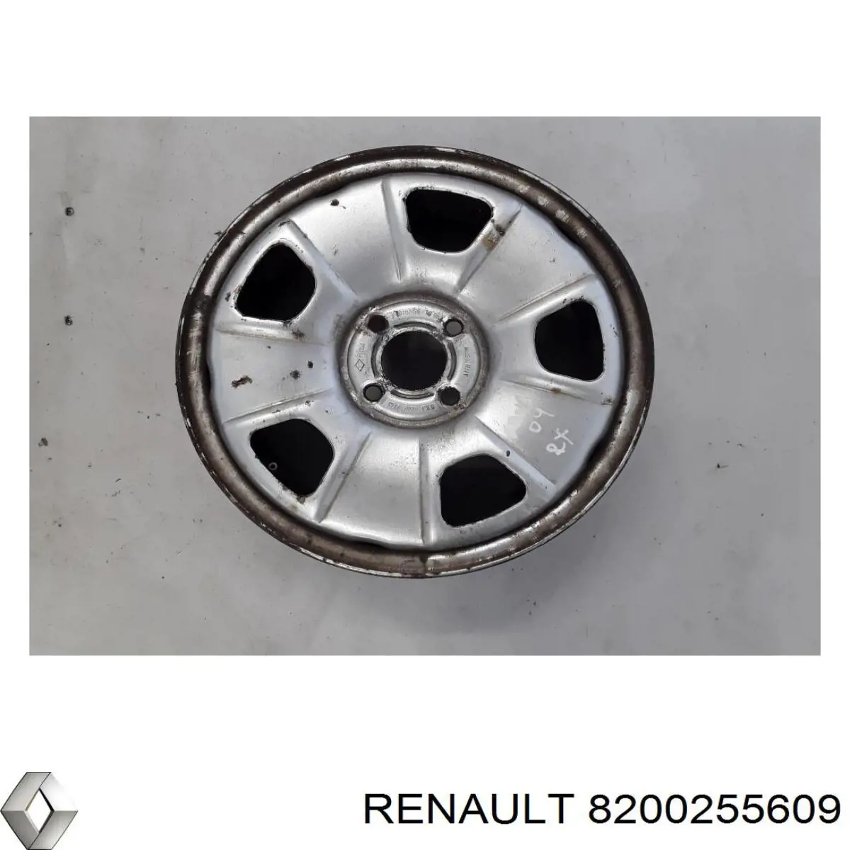 8200255609 Renault (RVI) discos de roda de aleação ligeira (de aleação ligeira, de titânio)