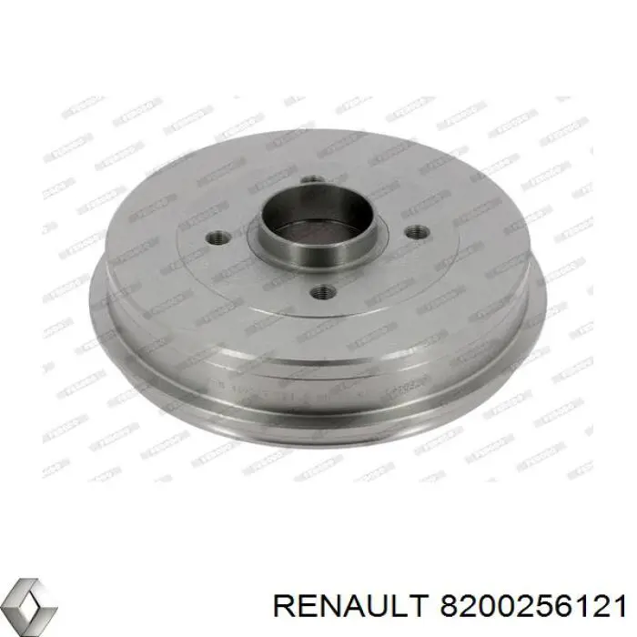 8200256121 Renault (RVI) барабан тормозной задний