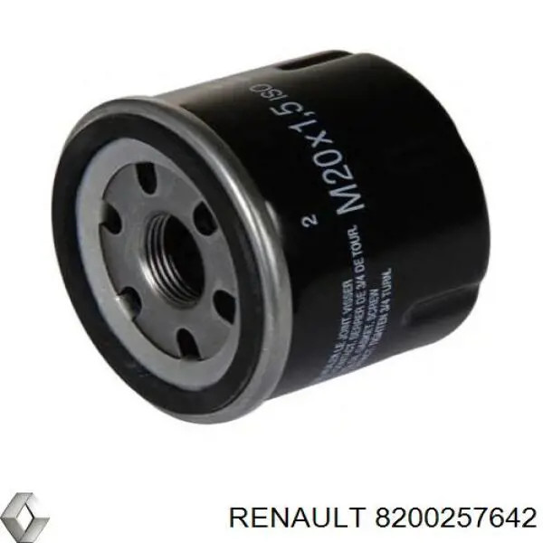 Масляный фильтр 8200257642 Renault (RVI)