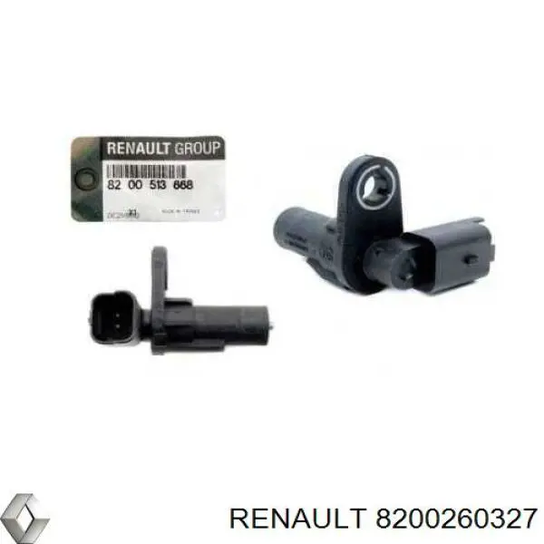 Датчик коленвала 8200260327 Renault (RVI)