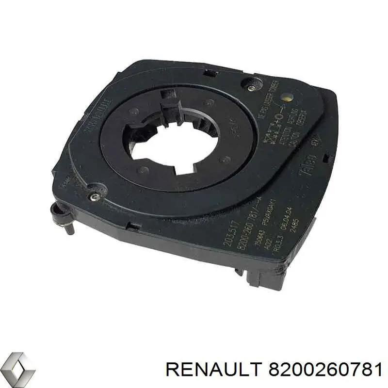 8200260781 Renault (RVI) sensor do ângulo de viragem do volante de direção