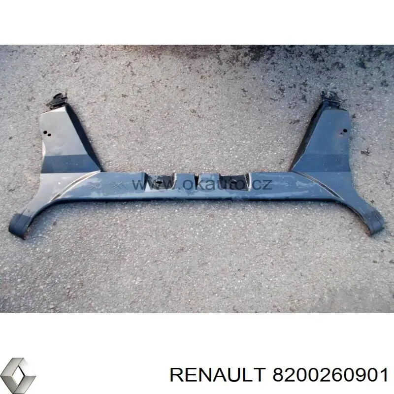 Proteção de viga traseira (de plataforma veicular) para Renault Megane (BM0, CM0)