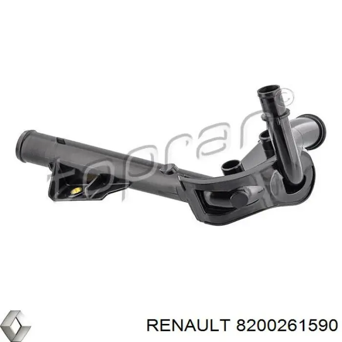 Фланец системы охлаждения Renault (RVI) 8200261590 цена, от 6.33 USD