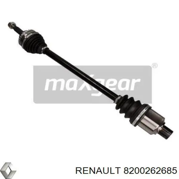 Правая полуось 8200262685 Renault (RVI)