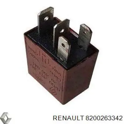 8200263342 RENAULT Relé, faro antiniebla original y equivalente