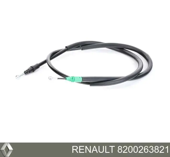 8200263821 Renault (RVI) cabo do freio de estacionamento traseiro direito