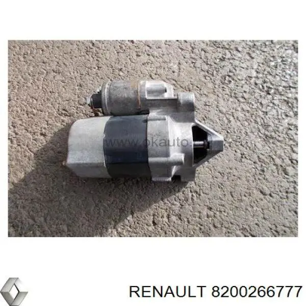 8200266777 Renault (RVI) Стартер автомобиля