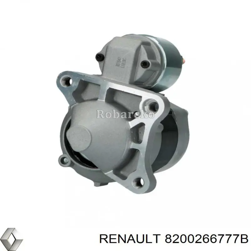 Стартер Renault (RVI) 8200266777B цена, от 40.28 USD