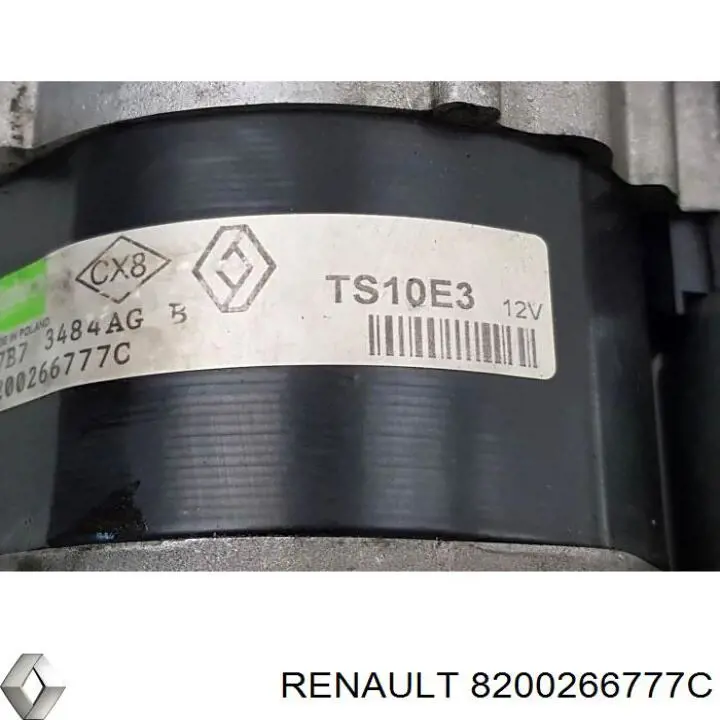 Купить 8200266777C Renault (RVI) Стартер