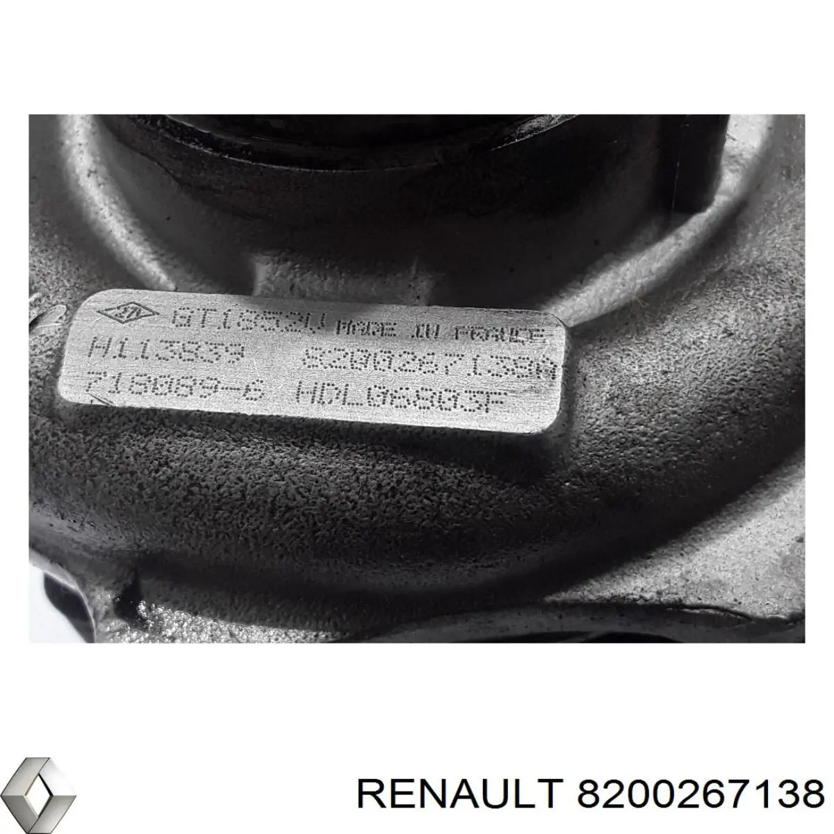 Купить 8200267138 Renault (RVI) Турбоком