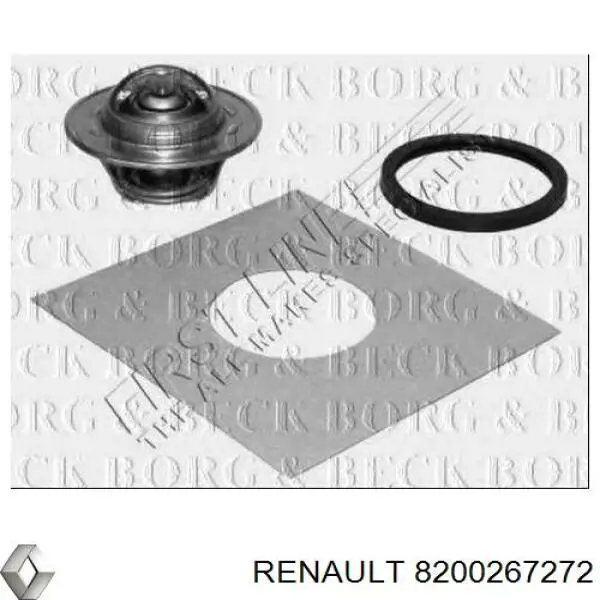 Прокладка термостата Renault (RVI) 8200267272 цена, от 2.50 USD