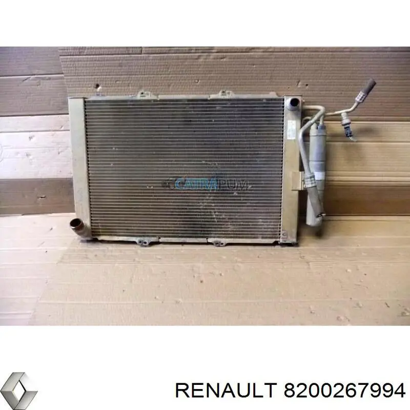 Радиатор кондиционера 8200267994 Renault (RVI)