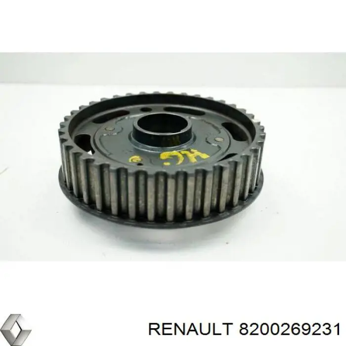 8200269231 Renault (RVI) звездочка-шестерня привода коленвала двигателя