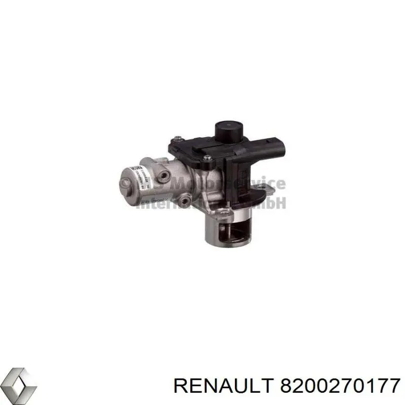 Купить 8200270177 Renault (RVI) Клапан EGR системы рециркуляции отработавших газов