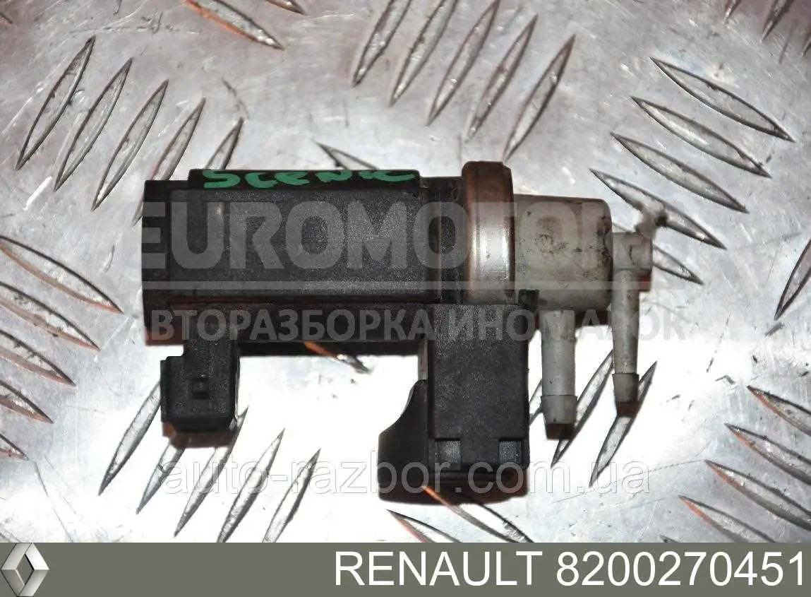 Преобразователь давления наддува Renault (RVI) 8200270451