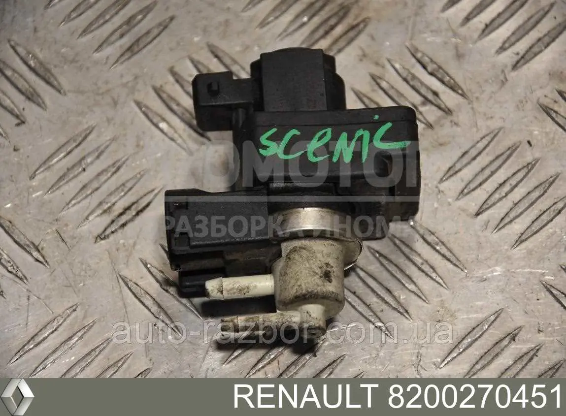 Преобразователь давления (соленоид) наддува Renault (RVI) 8200270451 цена, от 15.78 USD