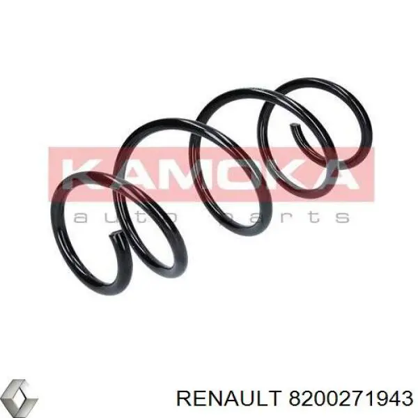 Купить 8200271943 Renault (RVI) Винтовая пружина подвеска