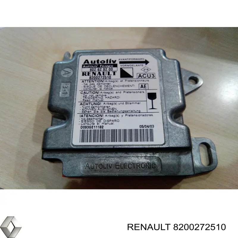  Renault (RVI) 8200272510 цена, от 6.76 USD