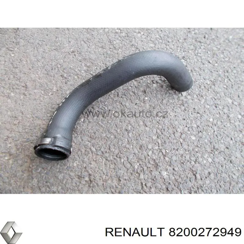 8200272949 Renault (RVI) mangueira (cano derivado esquerda de intercooler)