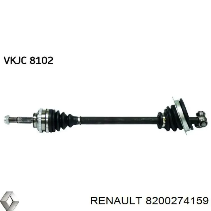 8200274159 Renault (RVI) полуось (привод передняя левая)