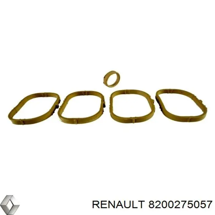 Купить 8200275057 Renault (RVI) Прокладка впускного коллектора верхняя