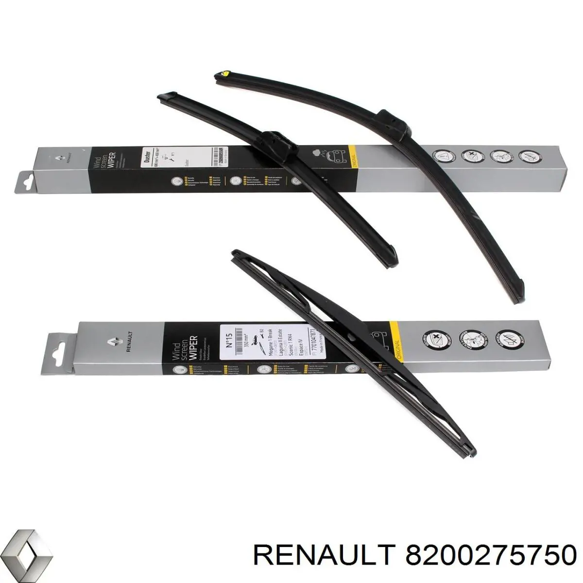 8200275750 RENAULT Anillo retén de semieje, eje delantero original y equivalente