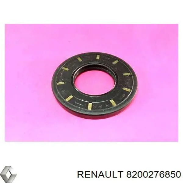 Anillo retén de semieje, eje delantero, derecho 8200276850 Renault (RVI)