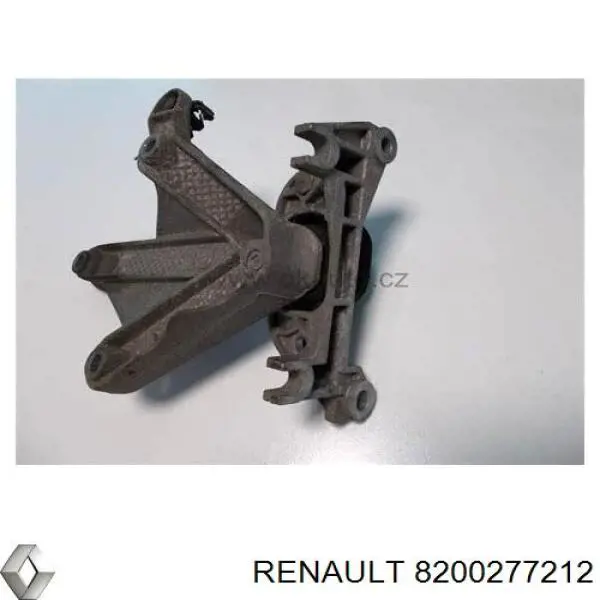 Coxim (suporte) traseiro de motor para Renault Kangoo (FW0)