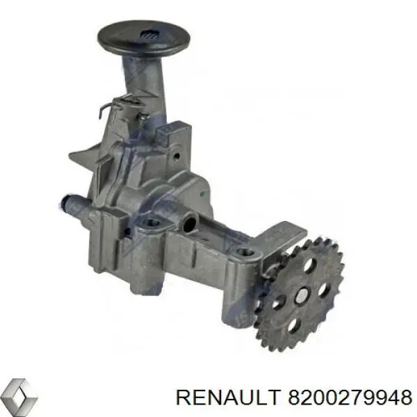 Масляный насос 8200279948 Renault (RVI)