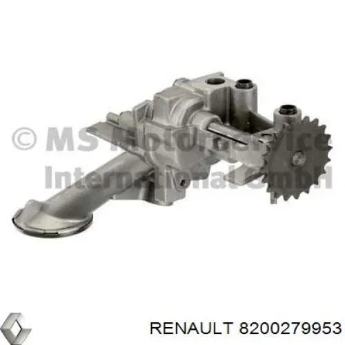 Bomba de aceite 8200279953 Renault (RVI)