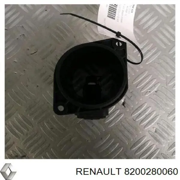 8200280060 Renault (RVI) sensor de fluxo (consumo de ar, medidor de consumo M.A.F. - (Mass Airflow))
