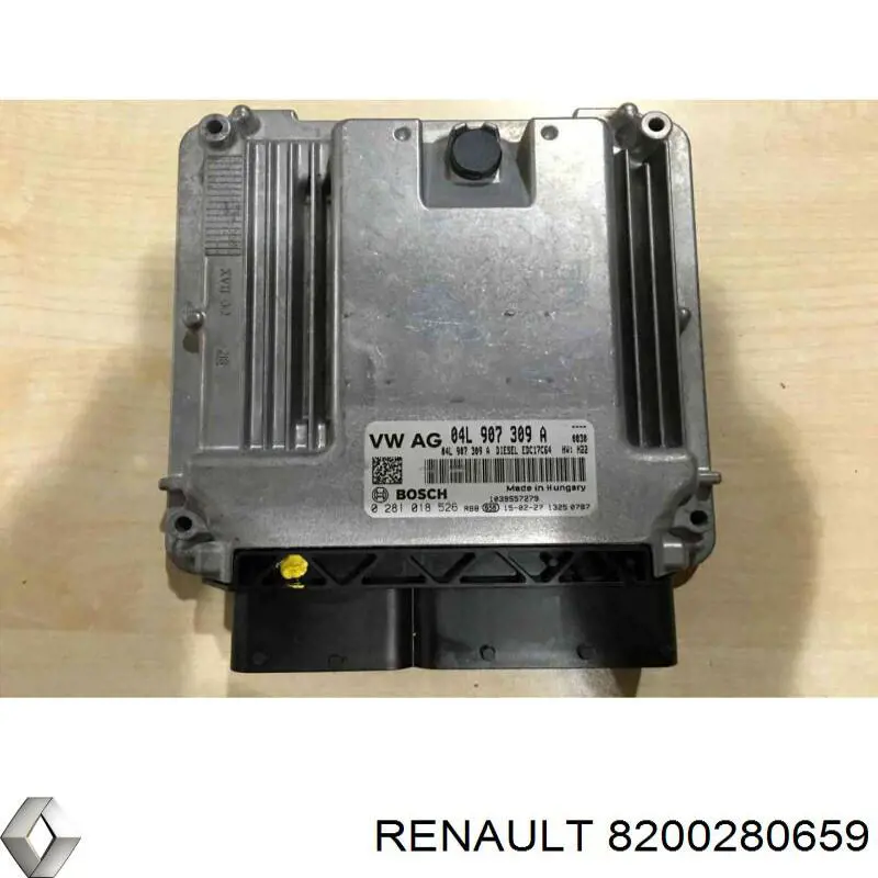 Блок управления двигателем 8200280659 Renault (RVI)