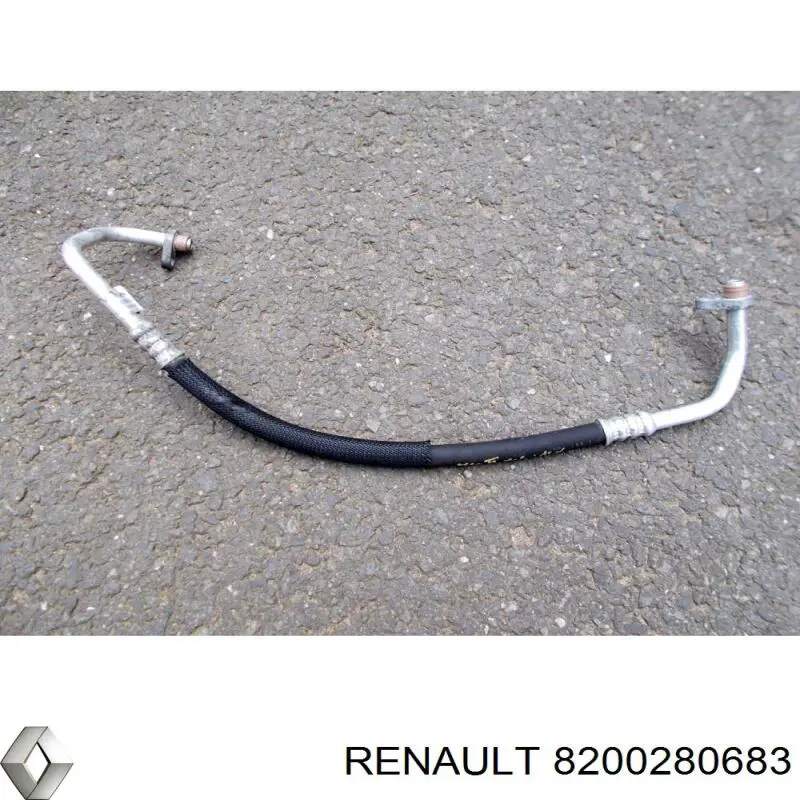 Купить 8200280683 Renault (RVI) Шланг кондиционера, от испарителя к компрессору