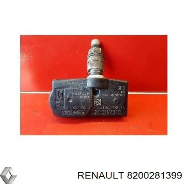 Датчик давления воздуха в шинах Renault (RVI) 8200281399