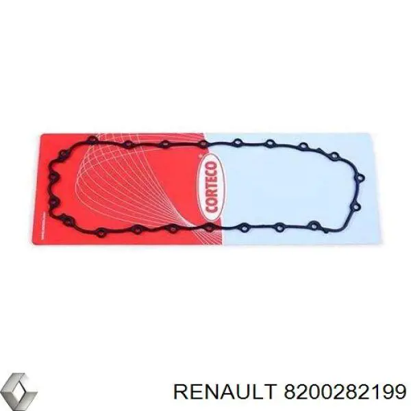 Прокладка поддона картера двигателя Renault (RVI) 8200282199