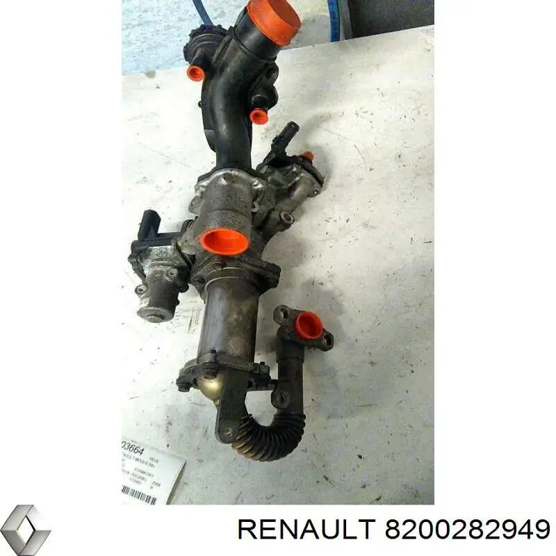 8200282949 Renault (RVI) Клапан рециркуляции отработавших газов EGR