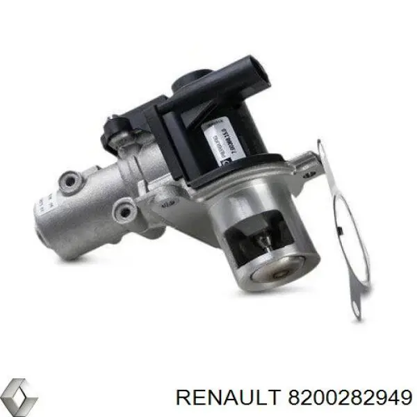 8200282949 Renault (RVI) válvula egr de recirculação dos gases