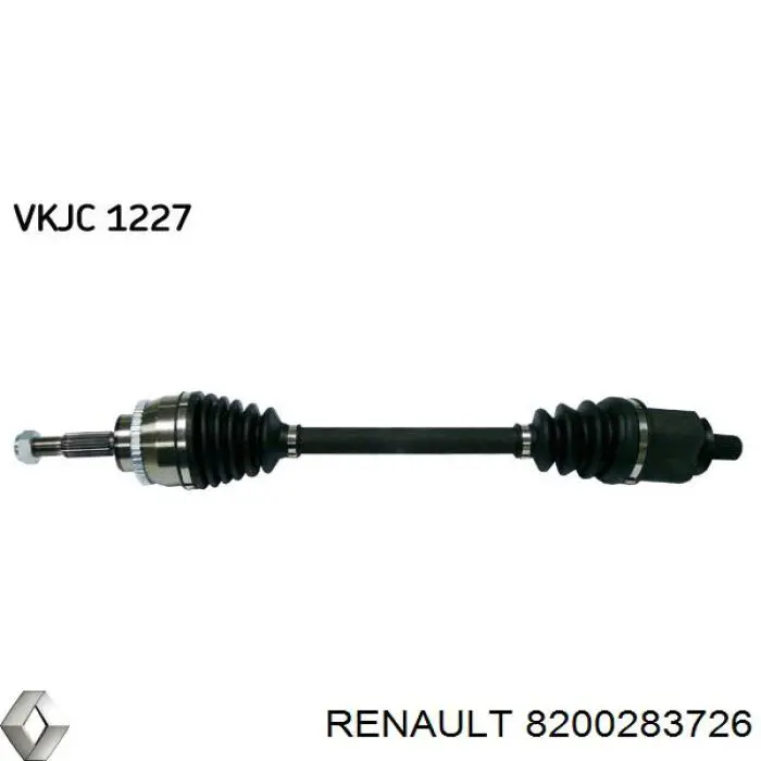 8200283726 Renault (RVI) полуось (привод передняя левая)