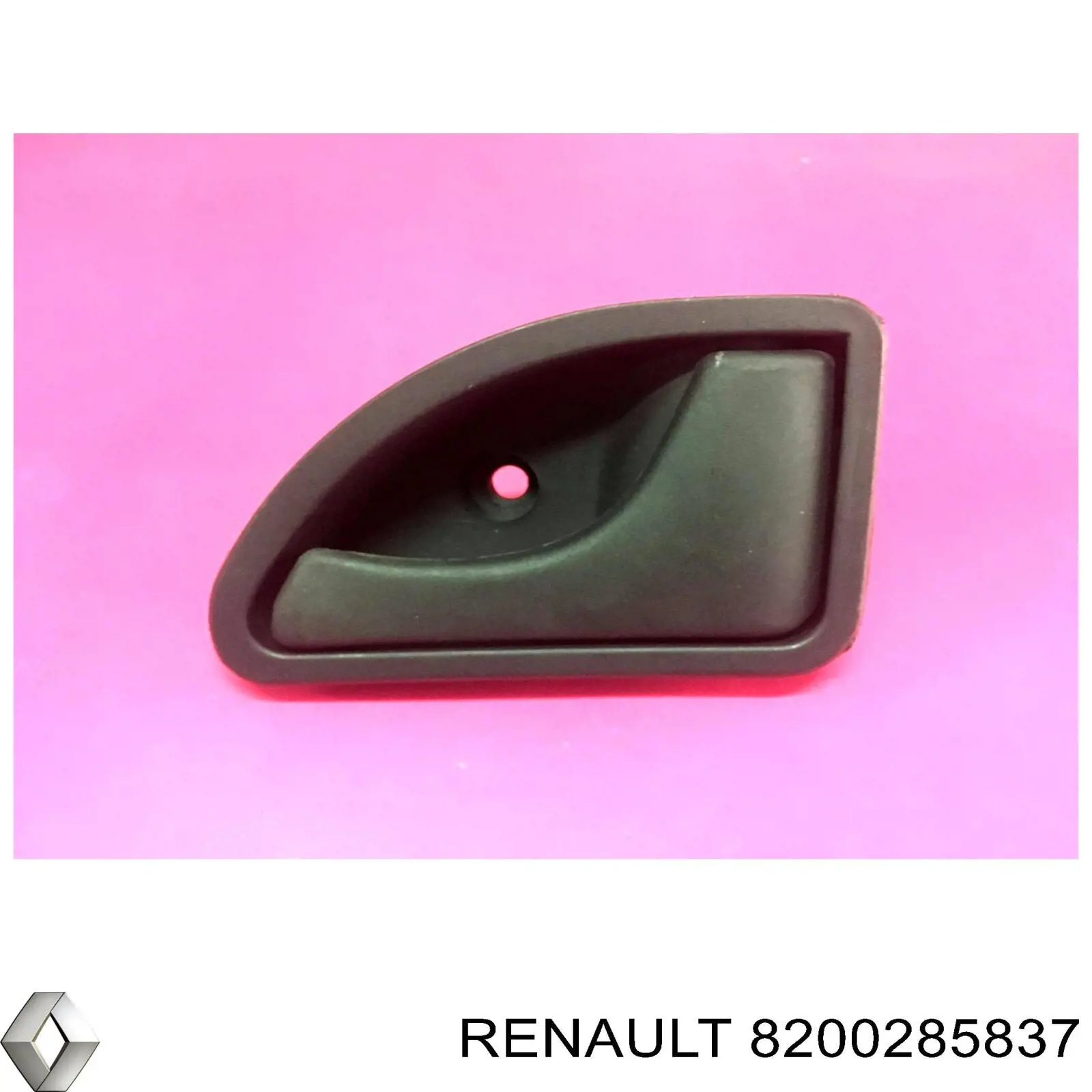 8200285837 Renault (RVI) maçaneta interna direita da porta dianteira