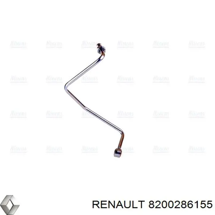 Купить 8200286155 Renault (RVI) Трубка (шланг) подачи масла к турбине
