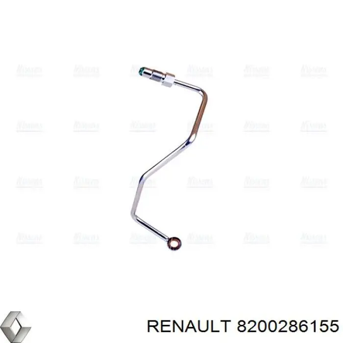 Трубка (шланг) подачи масла к турбине Renault (RVI) 8200286155 цена, от 19.00 USD