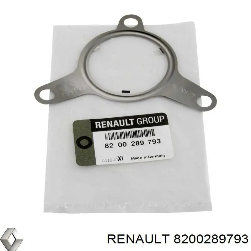 8200289793 Renault (RVI) прокладка egr-клапана рециркуляции